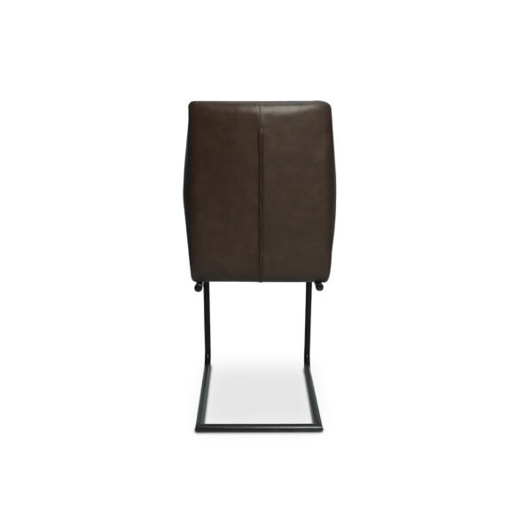 Solid Acacia Natural Wood Manhattan 1.6M Dining Table with Faux Leather Renzo Dining Chairs Set - Image 14
