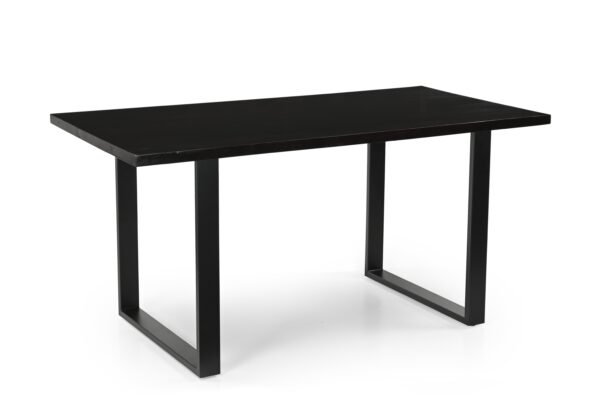 Solid Mango Wood Arlington 1.6M Dining Table with Metal Legs - Image 5