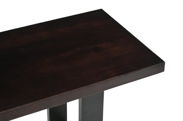 Solid Mango Wood Arlington Dining Bench - Image 6