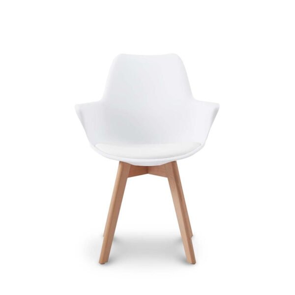 Arturo Modern Scandinavian Dining Chair - Set of 4 - Image 2