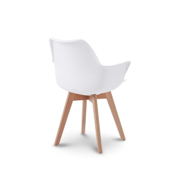 Arturo Modern Scandinavian Dining Chair - Set of 4 - Image 4
