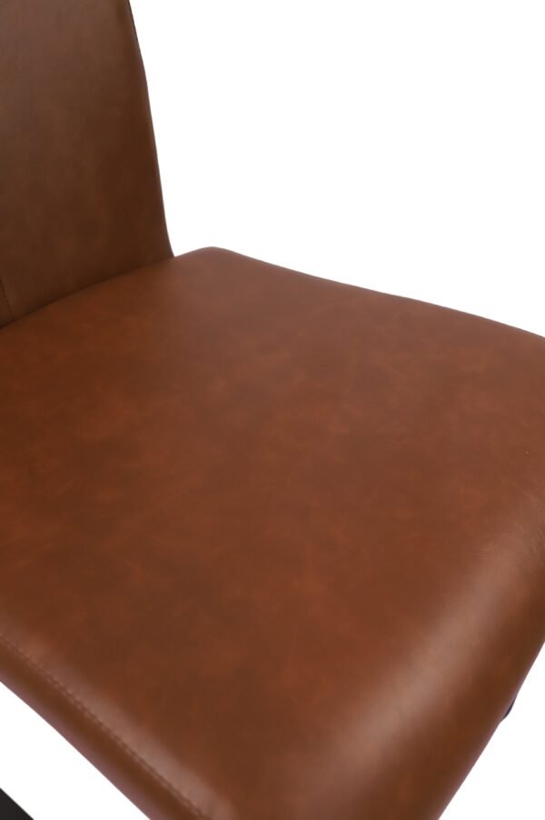 Real Wood Veneer Light Oak Ethan 1.8M Dining Table with Faux Leather Emilio Dining Chairs Set - Image 17