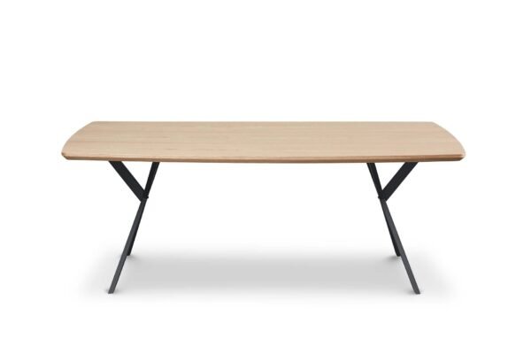 Real Neutral Wood Veneer Berkeley 2M Dining Table with Velvet Brando Chairs Dining Set - Image 33